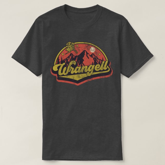 Wrangell, Alaska T-Shirt (Design vorne)