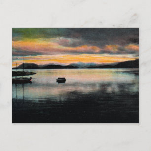 Wrangell Bay, Alaska Vintage Postkarte