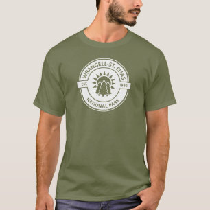 Wrangell-St. Elias National Park Sun Trees T-Shirt