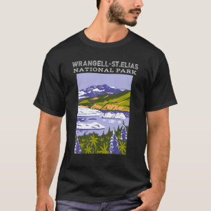 Wrangell St Elias Nationalpark Alaska Camping H T-Shirt
