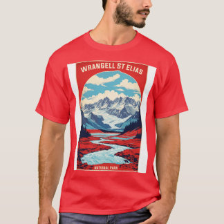 Wrangell St Elias Nationalpark Alaska USA Vintage T-Shirt