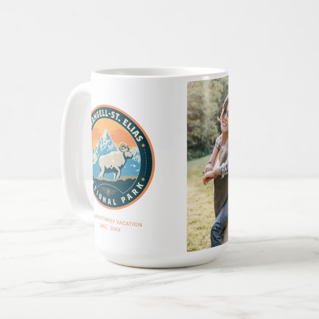 Wrangell-St Elias-Nationalpark Kaffeetasse (Vorderseite Links)