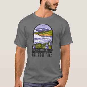 Wrangell St Elias Nationalpark Nizina Lago Alaska T-Shirt