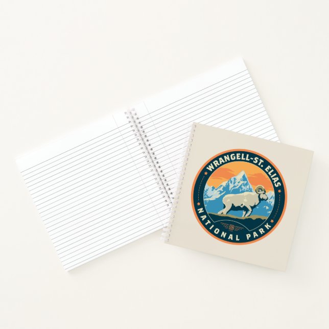 Wrangell-St Elias-Nationalpark Notizbuch (Innenseite)