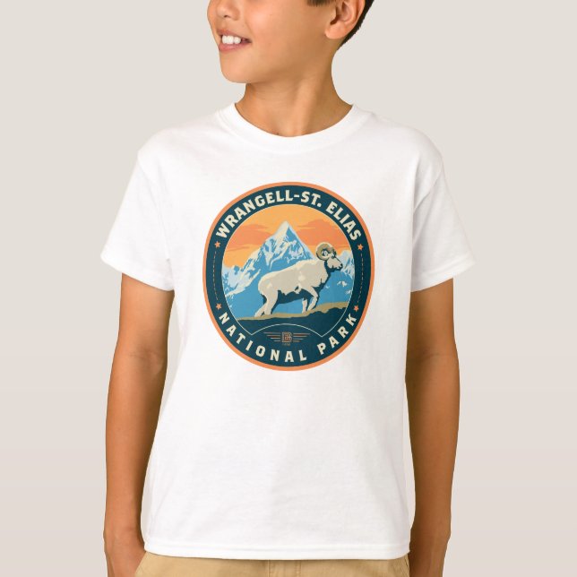 Wrangell-St Elias-Nationalpark T-Shirt (Vorderseite)