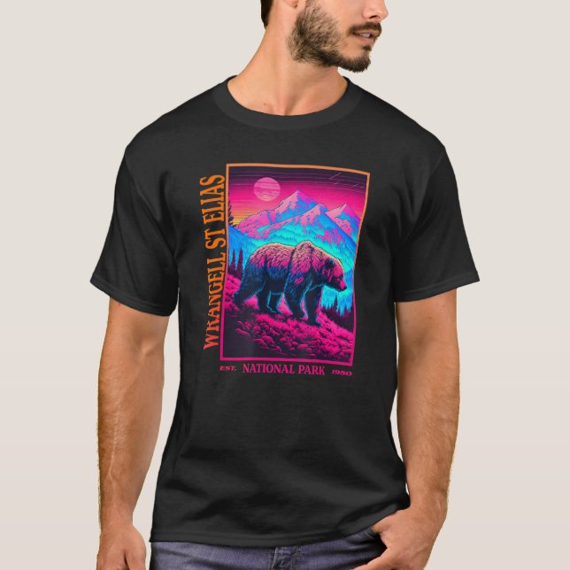 WRANGELL ST ELIAS Nationalpark T-Shirt (Vorderseite)
