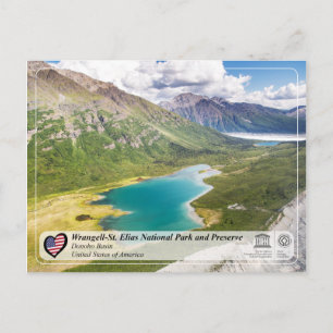 Wrangell-St. Elias Nationalpark und Erhaltung Postkarte