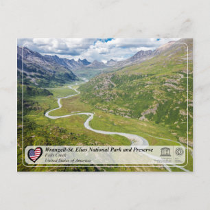Wrangell-St. Elias Nationalpark und Erhaltung Postkarte