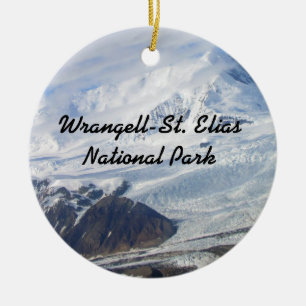 Wrangell-St. Nationalparkverzierung Elias Keramik Ornament