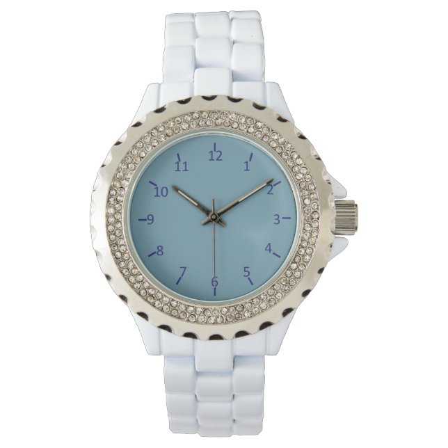 Wrangler Blue und Grau Armbanduhr (Vorderseite)