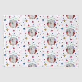 Wrap aus Samoyed Tissue Seidenpapier