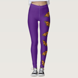 Wrap dich selbst Wings Monarch Butterfly Leggings