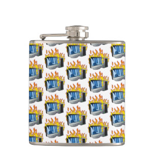 Wrap-Flasche mit dem Computer-Feuer Flachmann