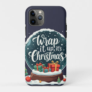 Wrap It Up It's Christmas Snow Globe Design Case-Mate iPhone Hülle