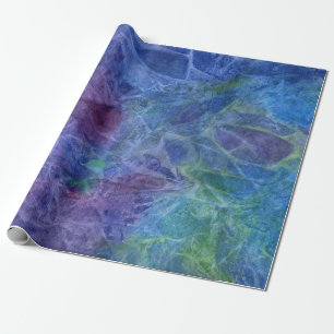 Wrap-Papier lässige gefärbte Krawatte Batik Farbko Geschenkpapier