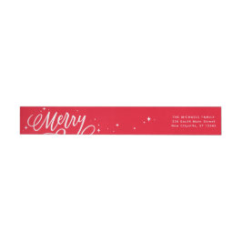 Wraparound Address Label