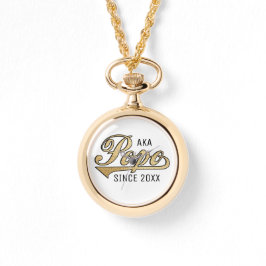 Wraparound Gold Watch PoPo/Großmutter Armbanduhr