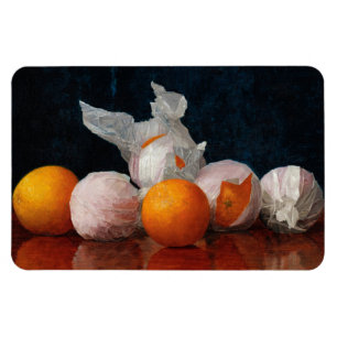Wrapped Orange by William Joseph Mccloskey Magnet