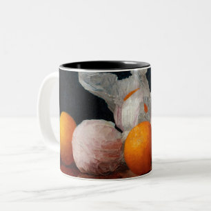 Wrapped Orange by William Joseph Mccloskey Zweifarbige Tasse
