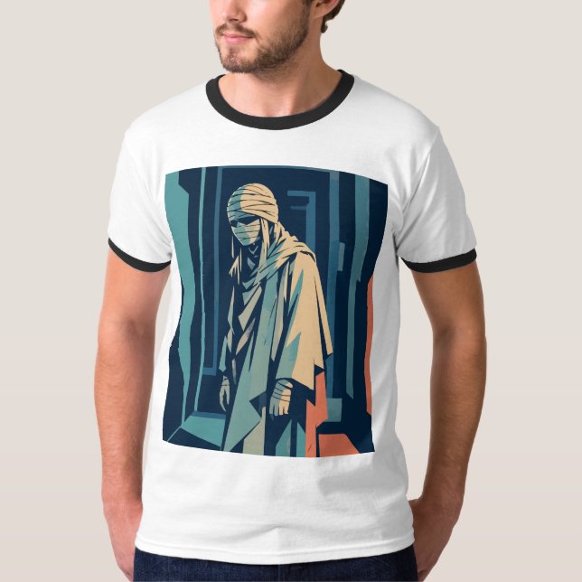 Wrapped Wanderer T-Shirt (Vorderseite)