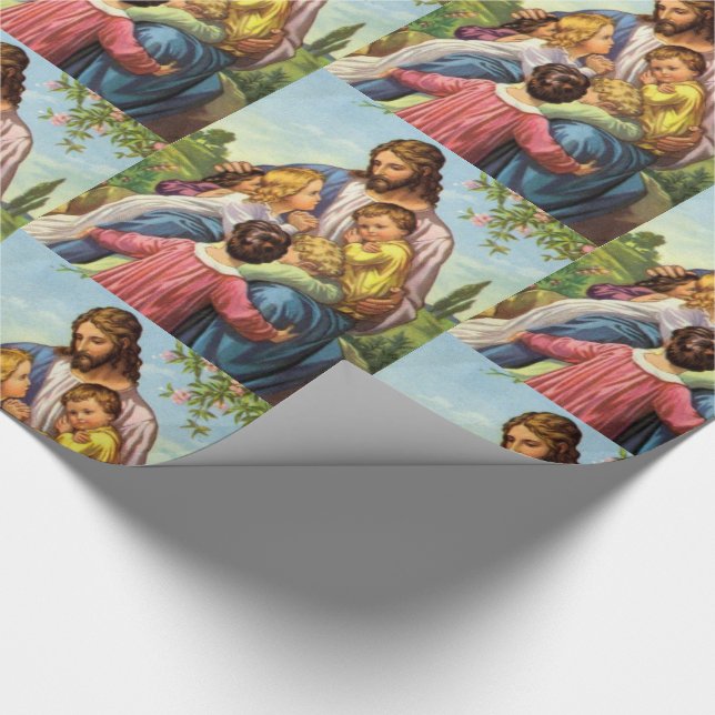 Wrapper Jesus Geschenkpapier (Ecke)