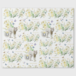 Wrapper Paper Tiger Geschenkpapier