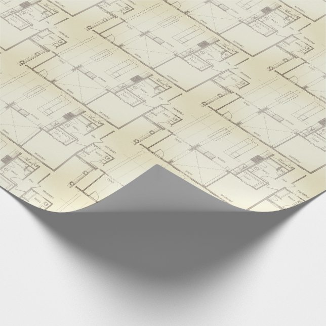 Wrapping Paper_Architecture Geschenkpapier (Ecke)