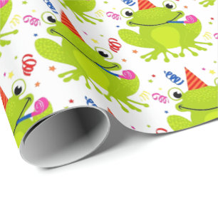 Wrapping Paper - Celebrating Frosch Geschenkpapier
