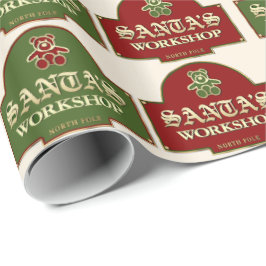 Wrapping Paper des Weihnachtswerkstätten Geschenkpapier
