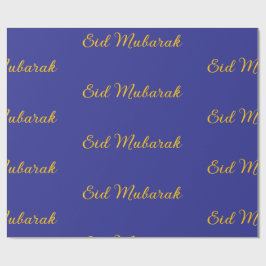 Wrapping Paper-Eid Mubarak Wrapping Paper Geschenkpapier