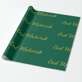 Wrapping Paper-Eid Mubarak Wrapping Paper Geschenkpapier