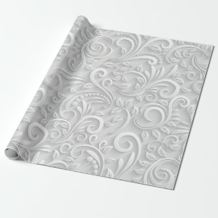 Wrapping Paper "ELEGANT 3D WINTER" Geschenkpapier