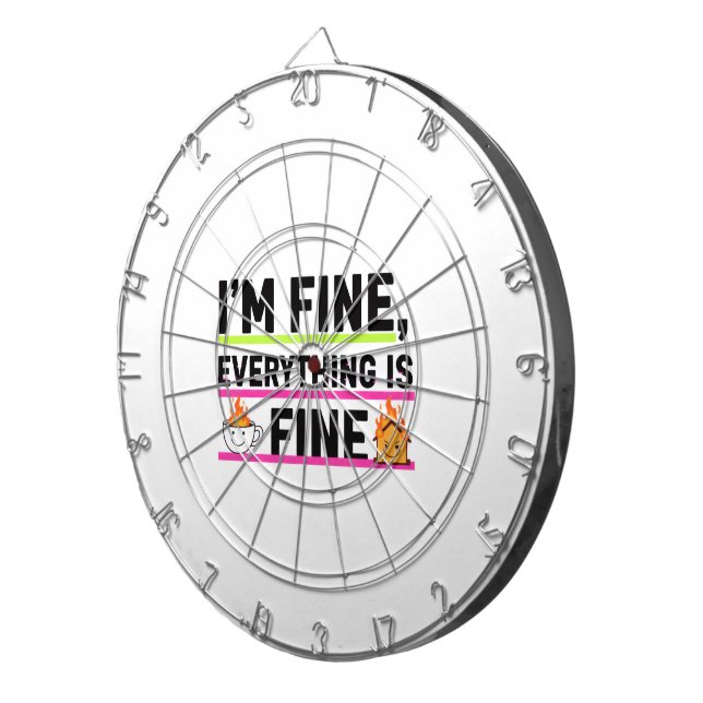 Wrapping Paper Flat Sheet Set of 3 Dartscheibe (Vorderseite rechts)