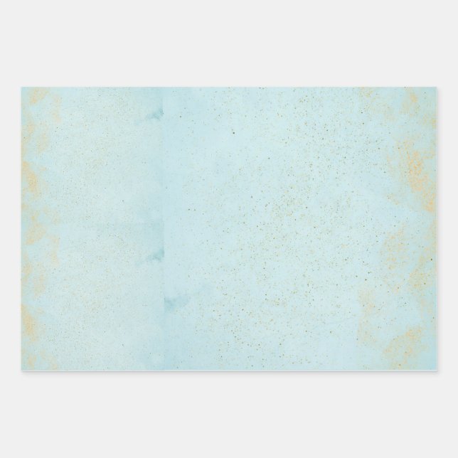 Wrapping Paper Flat Sheet Set of 3 Geschenkpapier Set (Vorderseite 2)