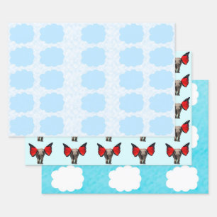 Wrapping Paper für Babys Geschenkpapier Set