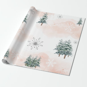 Wrapping Paper für das Winter Blush Baby Geschenkpapier