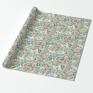 Wrapping Paper für den Winter Pine Branch Geschenkpapier