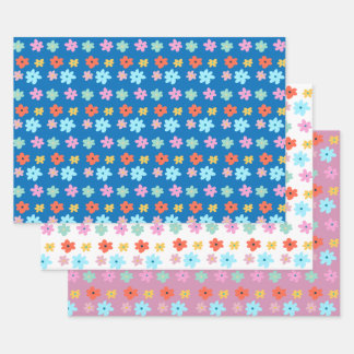 Wrapping Paper für die Blume Geschenkpapier Set