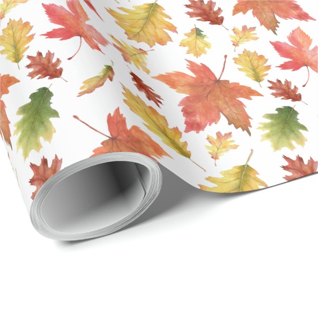 Wrapping Paper für Herbst Geschenkpapier (Rolleneckpunkt)