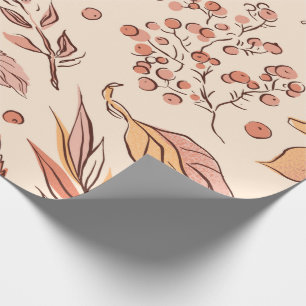 Wrapping Paper für Herbstleaves & Berries Geschenkpapier