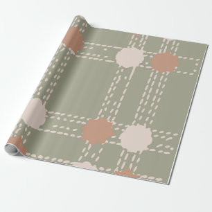 Wrapping Paper für Linien- und Kreismuster Geschenkpapier