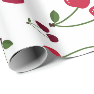 Wrapping Paper für niedliche Kirsche Geschenkpapier