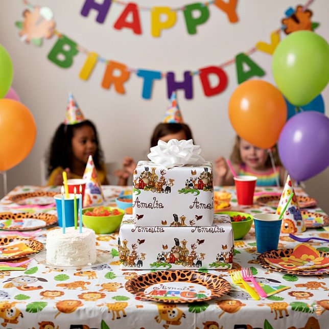 Wrapping Paper für personalisierte Kinder Geschenkpapier (Von Creator hochgeladen)