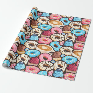 Wrapping Paper für süße Leckereien Geschenkpapier