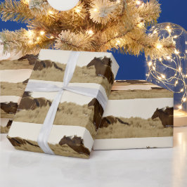 Wrapping Paper für Wildpferde Geschenkpapier