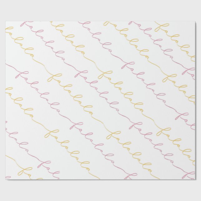 Wrapping Paper Geschenkpapier (Flach)