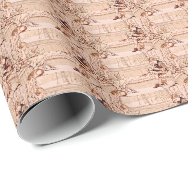 Wrapping Paper Geschenkpapier (Rolleneckpunkt)