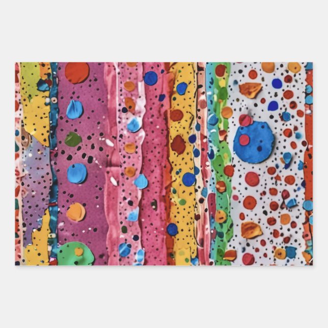 Wrapping Paper Geschenkpapier Set (Vorderseite)