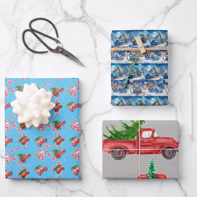 Wrapping Paper Geschenkpapier Set (Vorderseite)