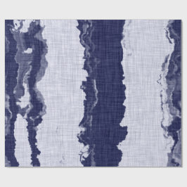 Wrapping Paper INDIGO BLUE JAPANESE DESIGN LINIE Geschenkpapier
